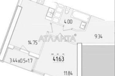 1-кімнатна квартира за адресою вул. Краснова (площа 41,6 м²) - фото 10 1-кімнатна квартира за адресою вул. Краснова (площа 41,6 м²) - Atlanta.ua - фото 10