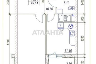 1-комнатная квартира по адресу ул. Среднефонтанская (площадь 49,1 м²) - фото 14 1-комнатная квартира по адресу ул. Среднефонтанская (площадь 49,1 м²) - Atlanta.ua - фото 14