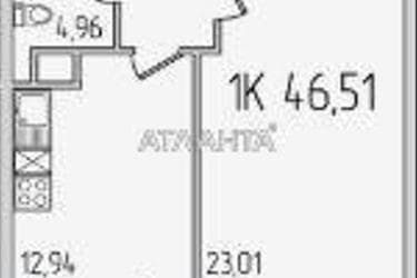 1-комнатная квартира по адресу ул. Сахарова (площадь 46,5 м²) - фото 7 1-комнатная квартира по адресу ул. Сахарова (площадь 46,5 м²) - Atlanta.ua - фото 7