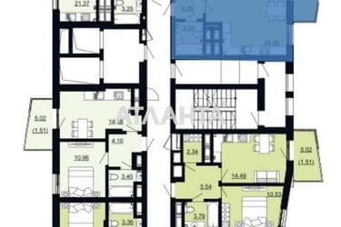 2-комнатная квартира по адресу ул. Щурата В. Ул (площадь 67,4 м²) - фото 21 2-комнатная квартира по адресу ул. Щурата В. Ул (площадь 67,4 м²) - Atlanta.ua - фото 21