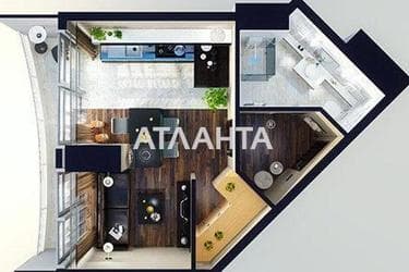 1-кімнатна квартира за адресою вул. Аркадійське плато (площа 34 м²) - фото 12 1-кімнатна квартира за адресою вул. Аркадійське плато (площа 34 м²) - Atlanta.ua - фото 12