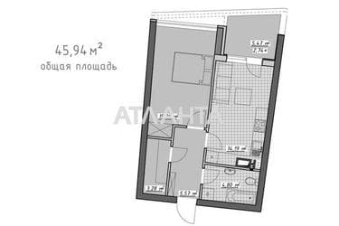 1-кімнатна квартира за адресою Курортний пров. (площа 45,9 м²) - фото 14 1-кімнатна квартира за адресою Курортний пров. (площа 45,9 м²) - Atlanta.ua - фото 14